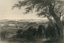 City of Baltimore, (from Druid Hill Park) 1874. Creator: Robert Hinshelwood