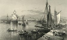 City of Boston, (from South Boston) 1874. Creator: Edward Paxman Brandard