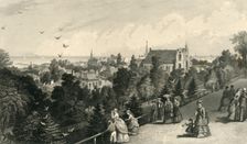 City of Cleveland, from Reservoir Walk 1872. Creator: Robert Hinshelwood