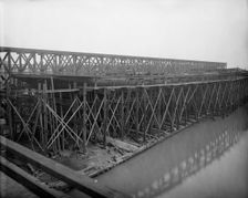 City of Cleveland, Steamer #168 on the ways, 1907. Creator: Unknown