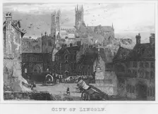 City of Lincoln 1845. Artist: Thomas Dugdale
