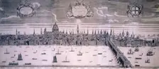 City of London, c1710. Artist: Anon