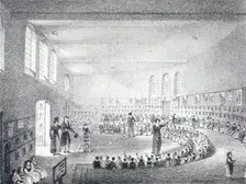 City of London Infants School, Liverpool Street, London, c1825. Artist: Anon