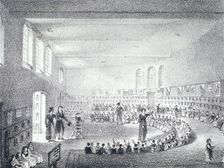 City of London Infants School, Liverpool Street, London, c1825. Artist: Anon