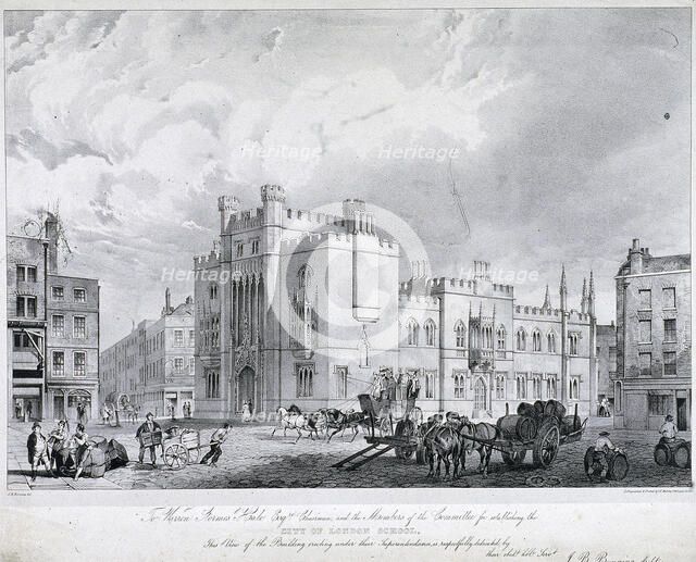 City of London School, London, 1835 Creator: GE Madeley.