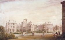 City of London Union Workhouse in Bow Road, Poplar, London, 1849. Artist: Anon