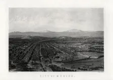 City of Mexico 1883. Artist: Henry Adlard