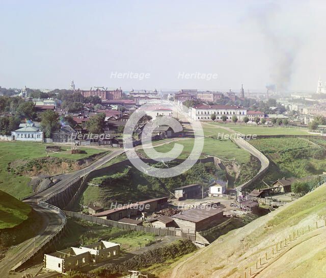 City of Perm - General view, 1910. Creator: Sergey Mikhaylovich Prokudin-Gorsky.