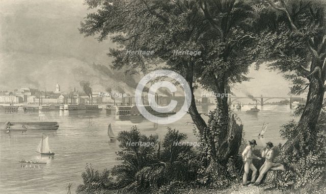 'City of St. Louis', 1874.  Creator: Robert Hinshelwood.