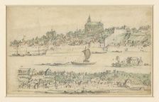City on the Loire, 1600-1650. Creator: Anon