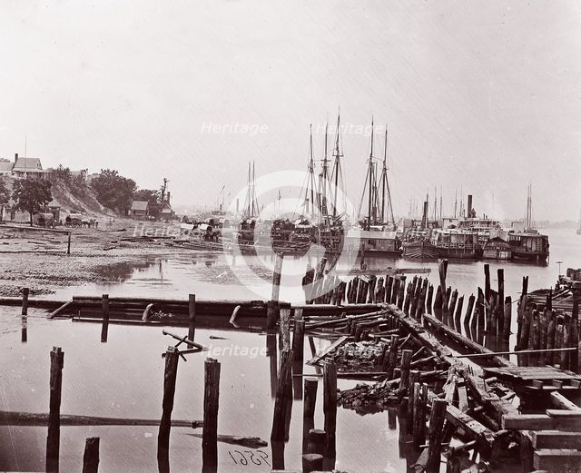 City Point, Virginia, 1861-65. Creator: Andrew Joseph Russell.