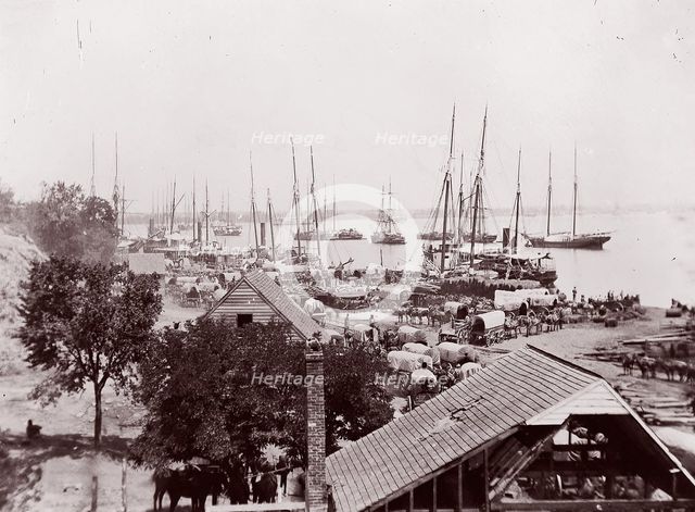 City Point, Virginia, 1861-65. Creator: Andrew Joseph Russell.