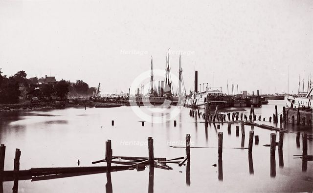 City Point, Virginia, 1861-65. Creator: Andrew Joseph Russell.