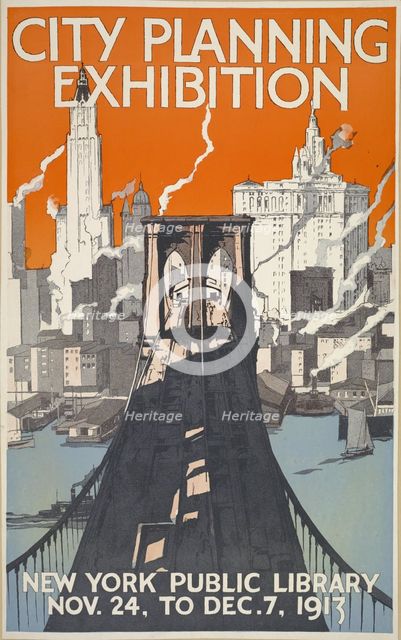 City planning exhibition, c1913. Creator: Unknown.