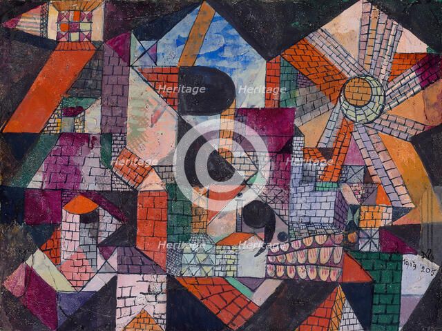 City R, 1919. Creator: Klee, Paul (1879-1940).