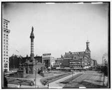 City Square, Cleveland, c1900. Creator: Unknown
