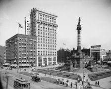 City Square, Cleveland, ca 1900. Creator: Unknown
