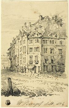 City Street, 1876. Creator: William Burges