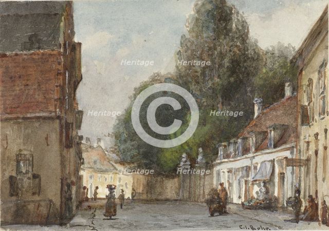 Cityscape, 1822-1895. Creator: Carel Jacobus Behr.