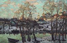 Cityscape 1915. Creator: Gorbatov, Konstantin Ivanovich (1876-1945)