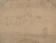 Cityscape, 19th century. Creator: Unknown