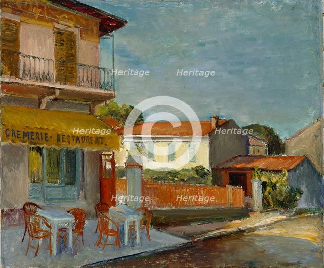 Cityscape of Cannes, c1930s. Creator: Meri Genetz.