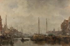 Cityscape, c.1885-c.1887. Creator: Jacob Henricus Maris