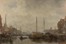 Cityscape, c.1885-c.1887. Creator: Jacob Henricus Maris