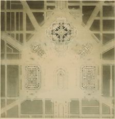 Civic Center, Plan of Chicago, Chicago, Illinois, Site Plan, 1909. Creator: Daniel Burnham