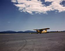 Civil Air Patrol Base, Bar Harbor, Maine, 1943. Creator: John Collier