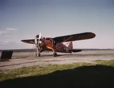 Civil Air Patrol Base, Bar Harbor, Maine, 1943. Creator: John Collier