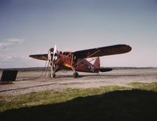 Civil Air Patrol Base, Bar Harbor, Maine, 1943. Creator: John Collier