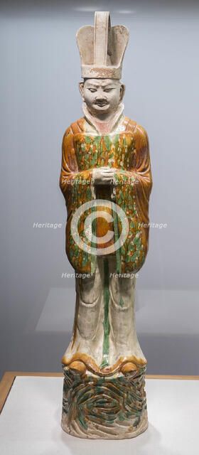 Civil Official (Wenguan), Tang dynasty (618-906), 8th century. Creator: Unknown.