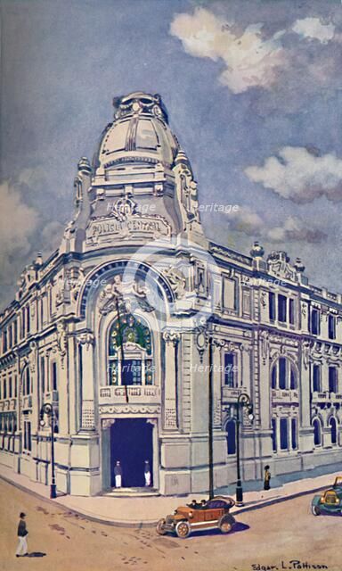 'Civil Police Headquarters, Rio', 1914. Artist: Unknown.