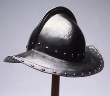 Civil war helmet, c1642-c1648. Creator: Unknown