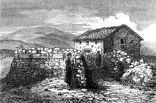 Civil War in Spain: Redoubt of San Candido, 1874. Creator: Unknown