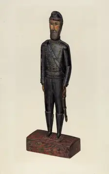 Civil War Soldier, c. 1940. Creator: Mina Lowry