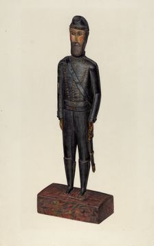 Civil War Soldier, c. 1940. Creator: Mina Lowry