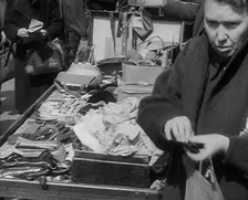 Civilians at a Market, 1942. Creator: British Pathe Ltd