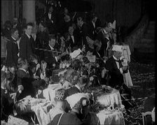 Civilians Dressed in Smart Evening Outfits Dancing in a Fancy Party, 1920. Creator: British Pathe Ltd