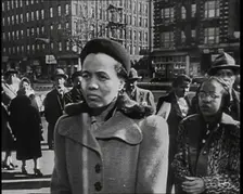 Civilians Waiting To Vote in the Presidential Election, 1932. Creator: British Pathe Ltd