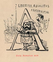 Civis Romanus sum 1852. Artist: John Leech