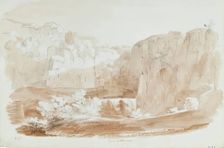 Civita Castellana, 1825. Creator: James William Giles