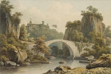 Civita Castellana, c1792-1799. Artist: John Warwick Smith