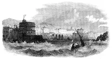 Civita Vecchia, 1858. Creator: S Read