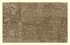 Civitas Londinum, c1560-1620, (1886). Artist: Ralph Agas
