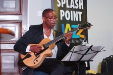 Ciyo Brown, Splash Point Jazz, Eastbourne, East Sussex, UK, 28 Aug 2019. Creator: Brian O'Connor