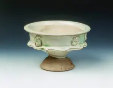 Cizhou stoneware offering bowl, late Tang dynasty-Five Dynasties period, China, 10th century. Creator: Unknown