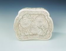 Cizhou stoneware pillow, Northern Song dynasty, China, 11th century. Creator: Unknown