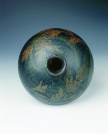 Cizhou-type black stoneware jar, late Jin-early Yuan dynasty, China, 13th century
